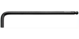 Eriti pikk kuuskantvõti sfäärilise peaga. Teng Tools 3908015BL-390810BL