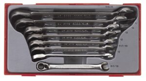 8 osaline Lehtsilmusnarrevõtmete komplekt Teng Tools TT6508R / TT6508RAF
