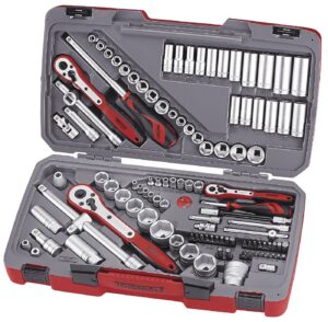 Padrunvõtmekomplekt. 1/4'' ja 1/2'' nelikantkinnitusega. Teng Tools TM111