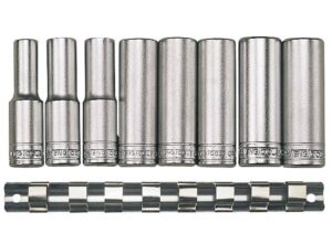 Padrunid komplektis. 1/2" nelikantkinnitusega. Teng Tools M1207