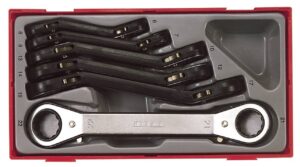 6 osaline Silmusnarrevõtmed komplektis Teng Tools TTRORS