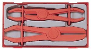 3 osaline Voolikuklambrid komplektis Teng Tools TTHC03