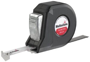 Märkemõõdulint ABS-plastist korpuses Hultafors Talmeeter 3M VP