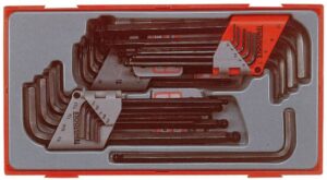 28 osaline Kuuskant-/TX võtmekomplekt Teng Tools TTHT28