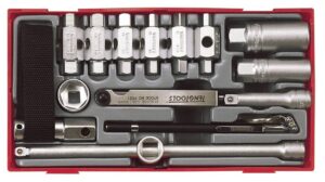 16 osaline Õlivahetuse- ja küünlakomplekt Teng Tools TTOS16