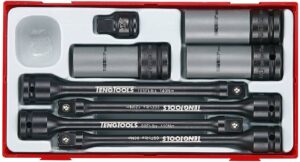 8 osaline Torsioonvarraste komplekt Teng Tools TTTS0