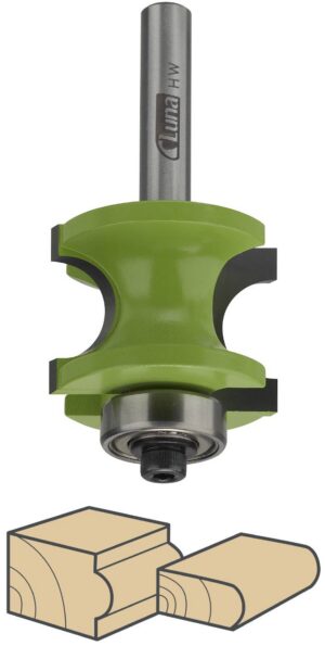 Poolümarfrees puidule Luna