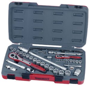 Padrunvõtmekomplekt. 1/4'' ja 1/2'' nelikantkinnitusega. Teng Tools T1272