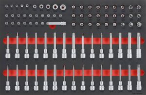85 osaline Padrunotsakukomplekt Teng Tools TTESK85
