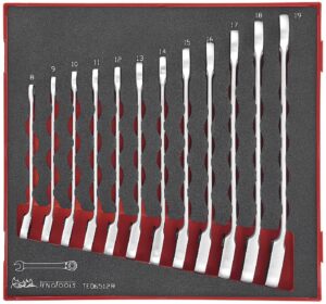 12osaline lehtsilmusvõtmete komplekt. Teng Tools TED6512R