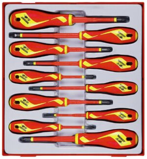 10 osaline Kruvitsakomplekt 1000 V Teng Tools TTDV910N