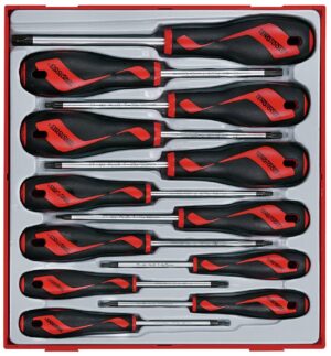 12 osaline Kruvitsakomplekt - TX Teng Tools TTD912TXN