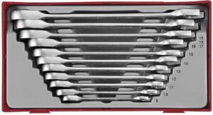 11 osaline Lehtsilmusnarrevõtmekomplekt Teng Tools TT6511RS