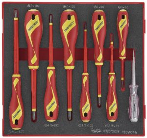 9osaline kruvitsakomplekt 1000 V. Teng Tools TEDV909N