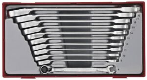 11 osaline Lehtsilmusnarrevõtmekomplekt Teng Tools TT6511R