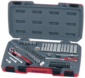 1/4'' nelikantkinnitusega padrunvõtmete komplekt Teng Tools T1460