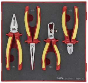 4osaline tangide komplekt 1000 V. Teng Tools TEDV440