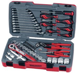 1/2'' nelikantkinnitusega padrunvõtmekomplekt. Teng Tools T1268
