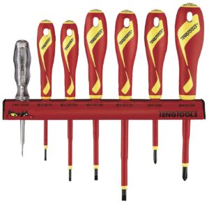 Kruvitsakomplekt 1000 V Teng Tools WRMDV07N