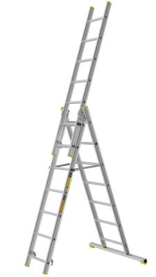 Kolmeosaline teleskoopredel PROF+ W.steps Ladders