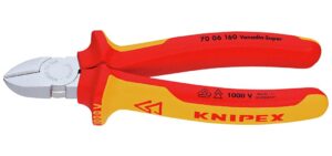 Külglõiketangid, 1000 V. Knipex 7006-140 / 7006-160