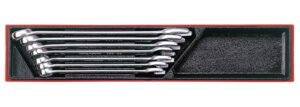 7 osaline Lehtsilmusvõtmed komplektis Teng Tools TTX2640