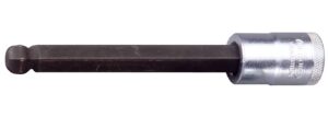 Pikk padrun kuuskantpesale. 1/2" nelikantkinnitusega. Gedore IN 19 LK