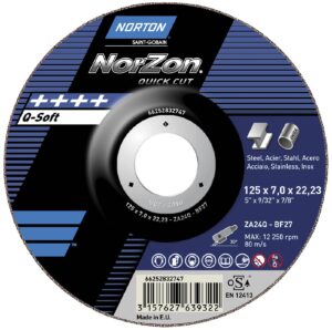 Lihvketas nurklihvijatele Norton Norzon Quick Cut