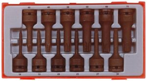 12 osaline Jõuotsakute komplekt TX Teng Tools TT9212TX