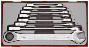 8 osaline Lehtsilmusnarrevõtmekomplekt Teng Tools TT6508RS