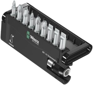 Otsakukassett, otsakuhoidja kiirvahetuspadruniga Wera 8100-9/TZ / 8167-9/TZ Torx
