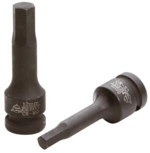 3/8" nelikantkinnitusega jõupadrunotsak kuuskantavale. Teng Tools 981504-C / 981512-C
