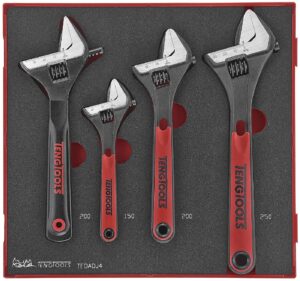 4osaline tellitavate võtmete komplekt. Teng Tools TEDADJ4