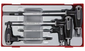 7 osaline TX-võtmed komplektis Teng Tools TTTX7