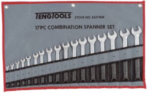 Lehtsilmusvõtmed komplektis Teng Tools 6517MM