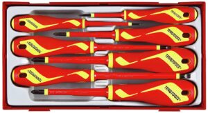 7 osaline Kruvitsakomplekt 1000 V Teng Tools TTV907