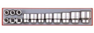 14osaline padrunikomplekt. 3/4" nelikantkinnitusega. Teng Tools TTX3414