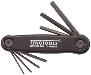 Kuuskant võtmed, komplektis Teng Tools 1476NMM / 1476NAF