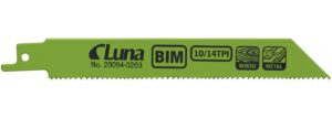 Bimetallist 10/14T tiigersaeleht puidule ja metallile