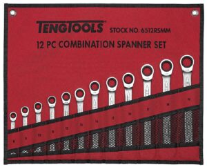 Lehtsilmusnarrevõtmete komplekt Teng Tools 6512RSMM